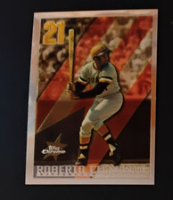 1998 Topps Chrome Roberto Clemente Card #21 near mint -mint (see scan)