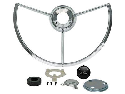 1960-63 Falcon Horn Ring Assembly Contact Emblem Futura Sprint New