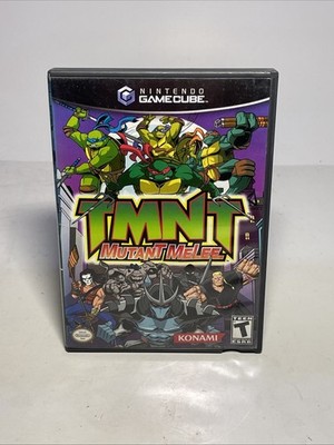TMNT Mutant Melee Nintendo GameCube No Manual READ