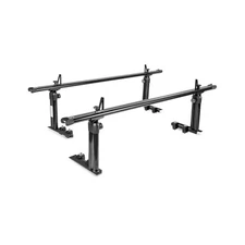 Low-Profile Ladder Rack - 79" Aluminum, Adjustable, For Full-Size Pickup Trucks