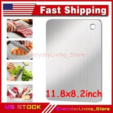 Titanium Cutting Board for Kitchen, Stainless Non Stick Chopping Board, 2026