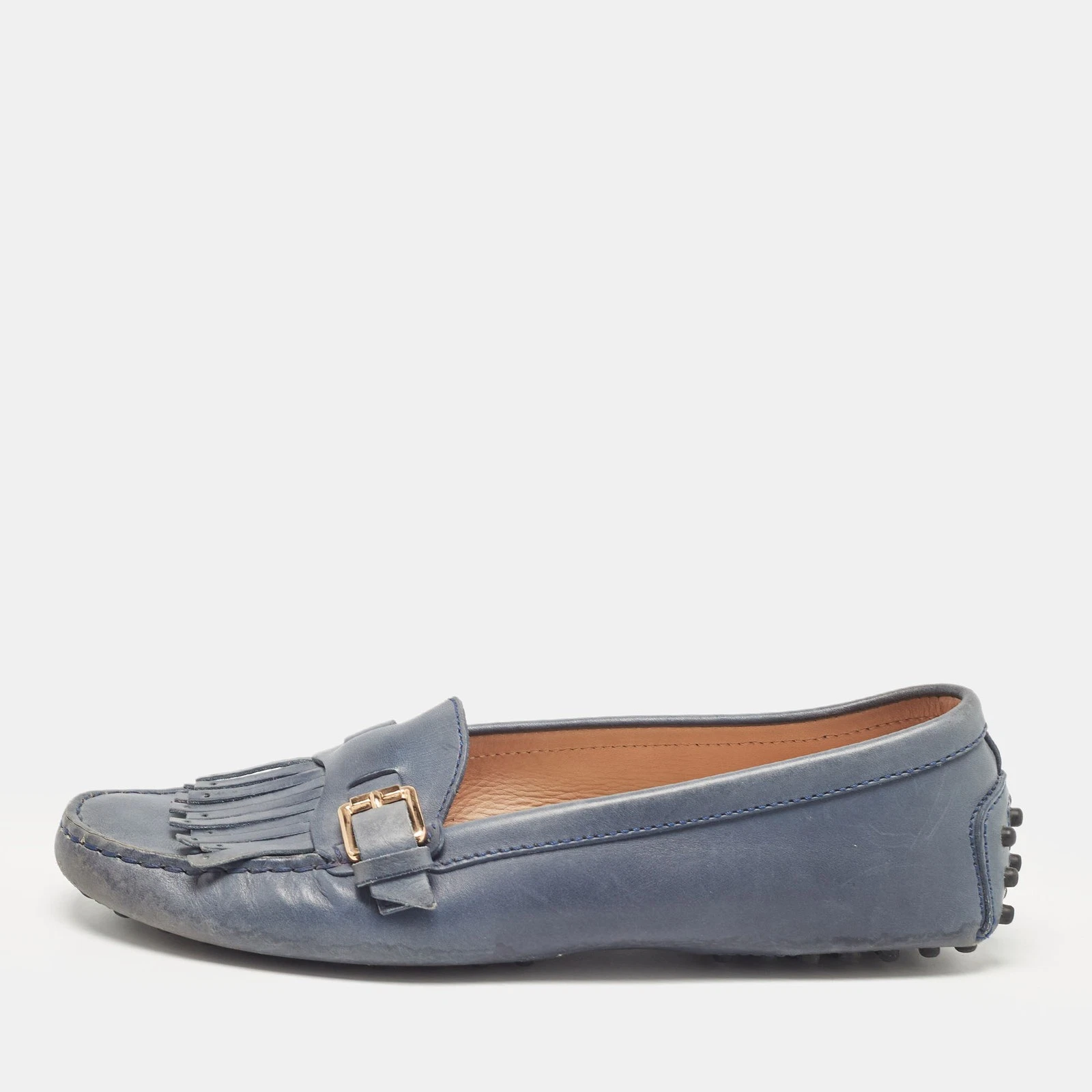 TOD’S Mocassini Tod's in pelle blu 37