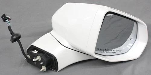 OEM Crystal White (G1W, WA140X) Passenger Side Exterior Mirror For Cadillac XT5