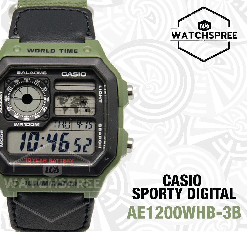 Casio ae1200whb cheap