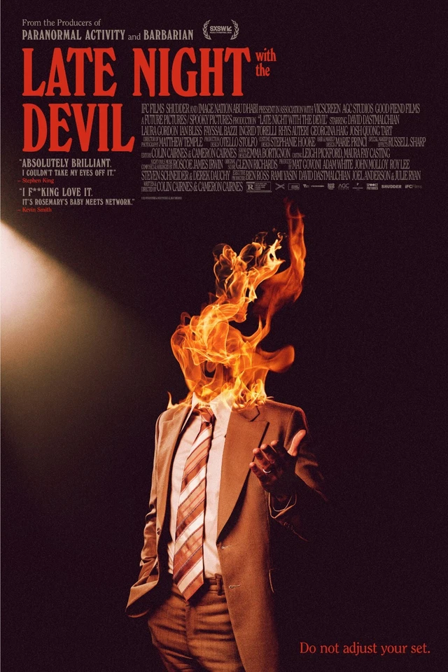 Late Night With The Devil movie poster - 11" x 17"
