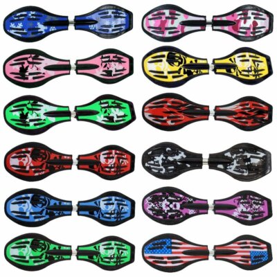 Waveboard Original FunTomia mit ABEC-9 Kugellager Tasche k. Longboard Skateboard