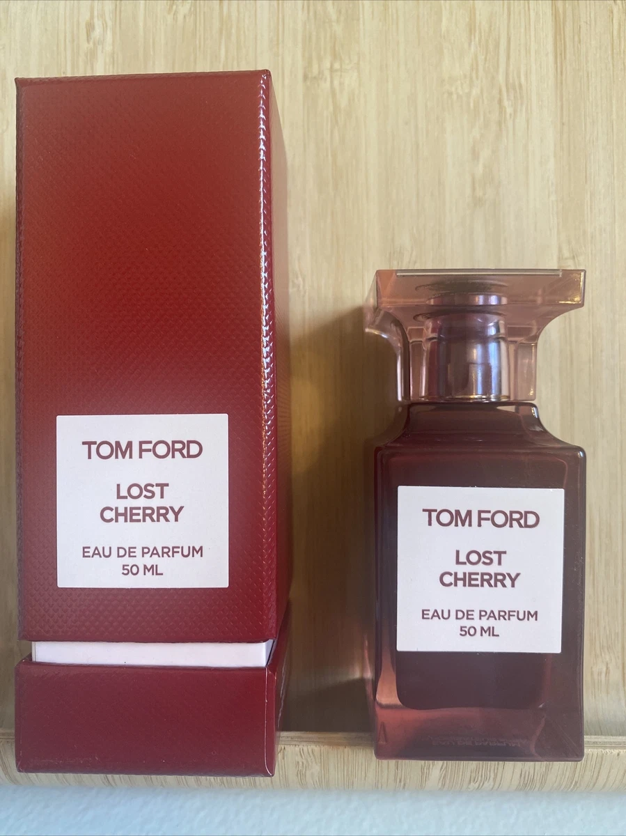 EMPTY Tom Ford LOST CHERRY Perfume Bottle 1.7 oz 50 ml with Box NO PRODUCT