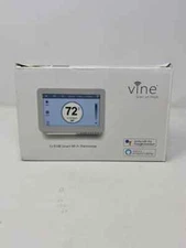 Vine Smart WiFi Touchscreen Programmable Thermostat (TJ-919B) w/ Nightlight