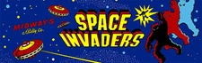 Space Invaders Marquee For Header/Backlit Sign