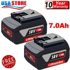 2 BAT609 For Bosch 18V Li-Ion Battery BAT620 Professional GBA 3165140791649 7Ah