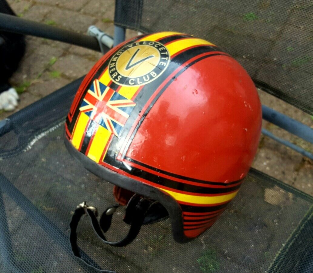 Velocette Vintage motorcycle Helmet eBay