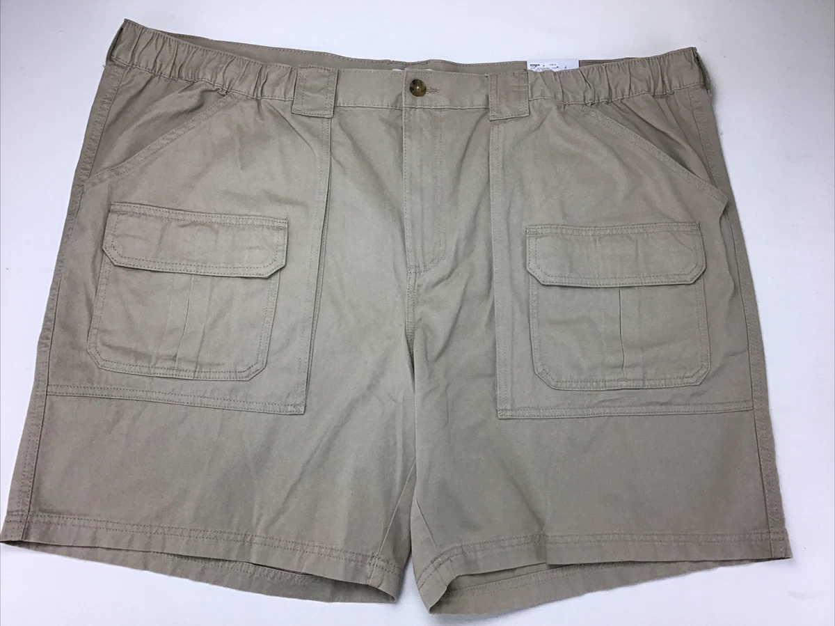 Men s Shorts Size 52. Croft Barrow. Side Elastic Cargo. 9 Inseam Big Tall