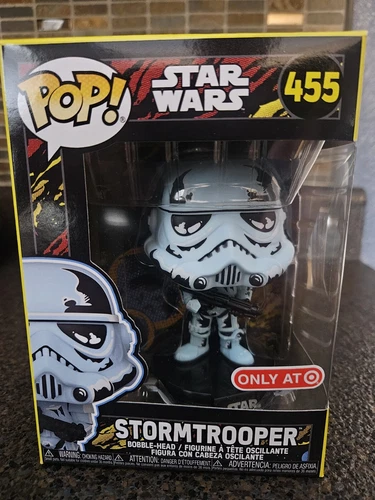 Funko: Star Wars - Stormtrooper Retro - Target (Exclusive) #455 Comic Shading
