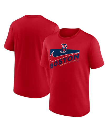 Boston Red Sox T-Shirt (Größe M) Nike Herren MLB Swoosh Performance Top - Neu - Bild 1 von 1