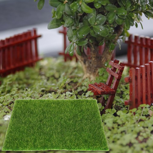 Simulated Moss Decoration Artificial Grass Rug Aquarium Mat Faux - Picture 8 of 12