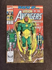 WHAT IF...? #19 (Marvel, 1990) VISION of the AVENGERS Conquered the World