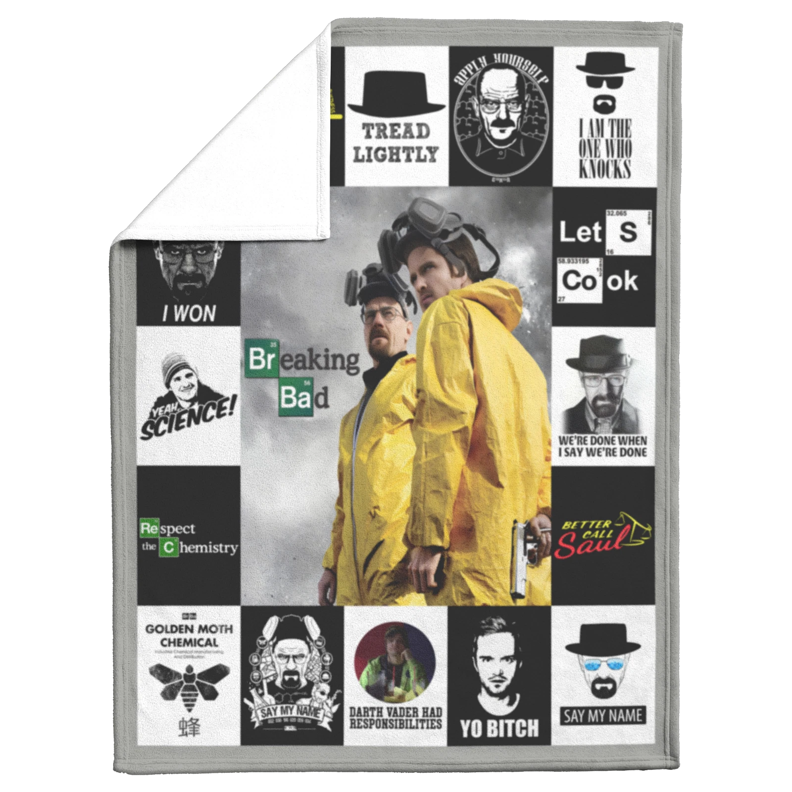 Breaking Bad Blanket, Breaking Bad TV Series Fleece, Sherpa Blanket