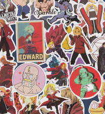 20 random pcs Lot vinyl waterproof sticker decal Fullmetal Alchemist decals