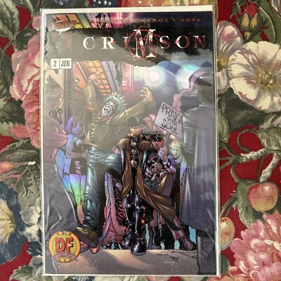 Crimson comic book certification number 8446 dynamic forces