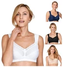 Miss Mary of Sweden Diamond Bra Full Cup Comfy Non Wired Womens Lingerie 2207