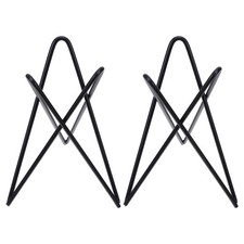  2 Pc Flower Stand Indoor Living Room Tripod Planter for Outdoor Plants