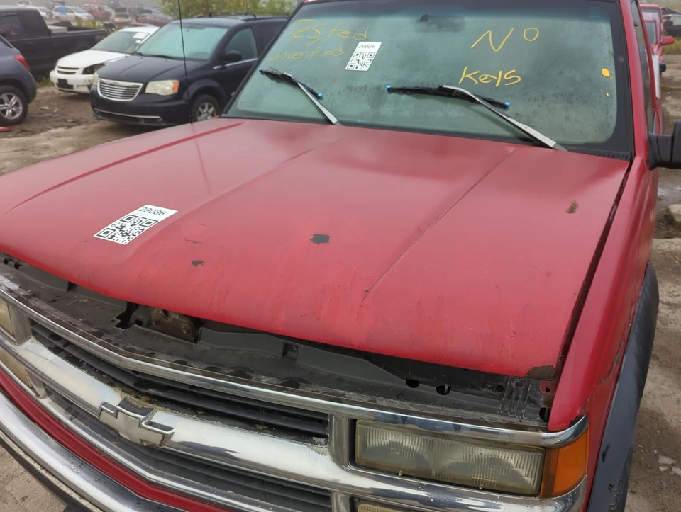 Chevrolet K3500 1998 capó fabricante original NSRGJ Foto 2 de 2