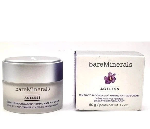 NEW SEAL-bareMinerals AGELESS 10% Phyto Procollagen Firming Anti-Age Cream 1.7oz