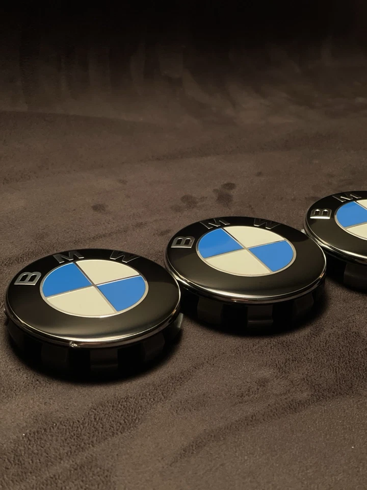 4x BMW 68mm Nabendeckel, Nabenabdeckungen, Nabenkappe, Felgendeckel 36136783536 - Bild 3 von 4