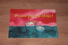 Pocztówka z myszką Diddl AK dziękuję za pomoc! Nr 38-c *** niewykorzystany