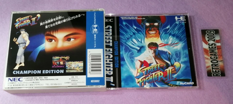 Street Fighter II' Champion Edition PC Engine Japón, foto 2 de 5