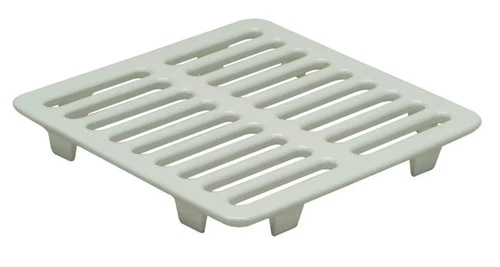 PROFLO PF910 White 9-1/2" White Porcelain Full Top Grate - Picture 1 of 3