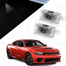 Hellcat Pack Ghost LED Door Lights Projector 3D For Muscle Car