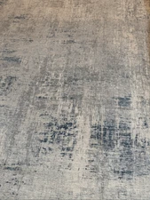 Ruggable runner (10 x 2.5 ft) & 3x5 area rugs blue print (no pads)