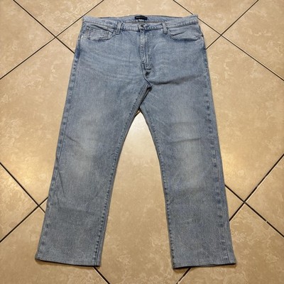 Levi's Made & Crafted 511 Jeans Mens 38x28 Blue Slim Denim Selvage Light Wash