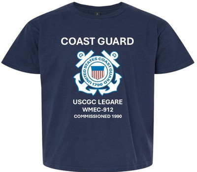 USCGC LEGARE  WMEC-912 * COMMISSIONED 1990 *USCG OFFICIALLY LICENSED