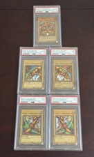 2002 LEGEND OF BLUE EYES Exodia The Forbidden One YuGiOh Full Set PSA 8 9 10