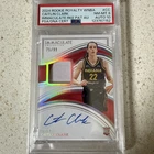 2024 Rookie Royalty WNBA Caitlin Clark Immaculate RC Patch 75/99 PSA 8 AUTO 10
