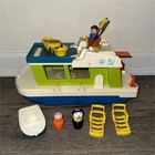 Fisher-Price Little People Houseboat Playset with Figures Vintage 1970s