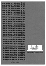 Marantz 2265 Ricevitore Manuale Istruzioni Proprietario