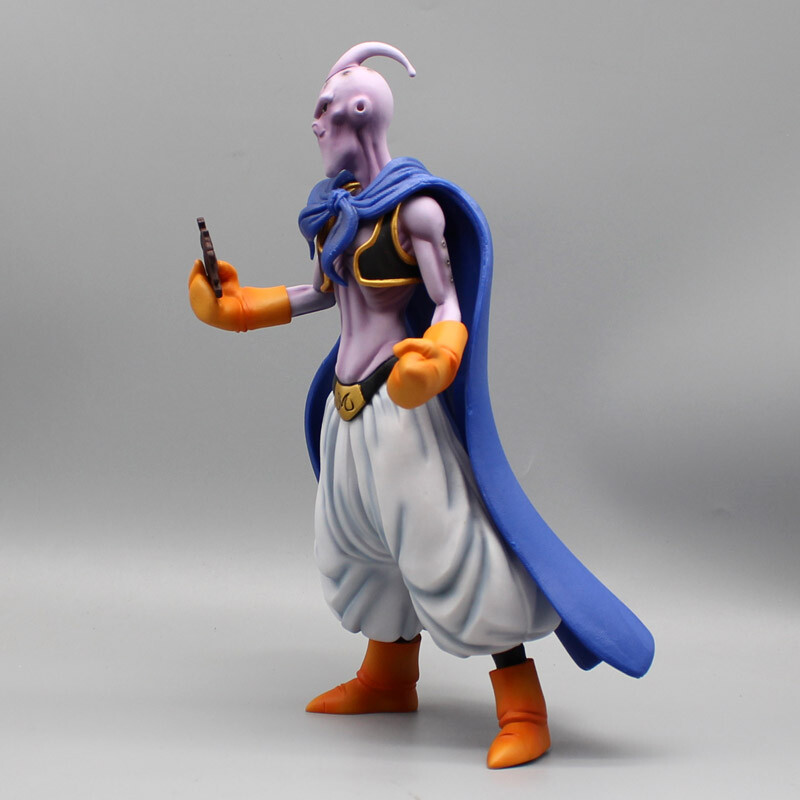 Figurines MAJIN BOO maléfique et MISTER SATAN avec rocher Dragon Ball Z