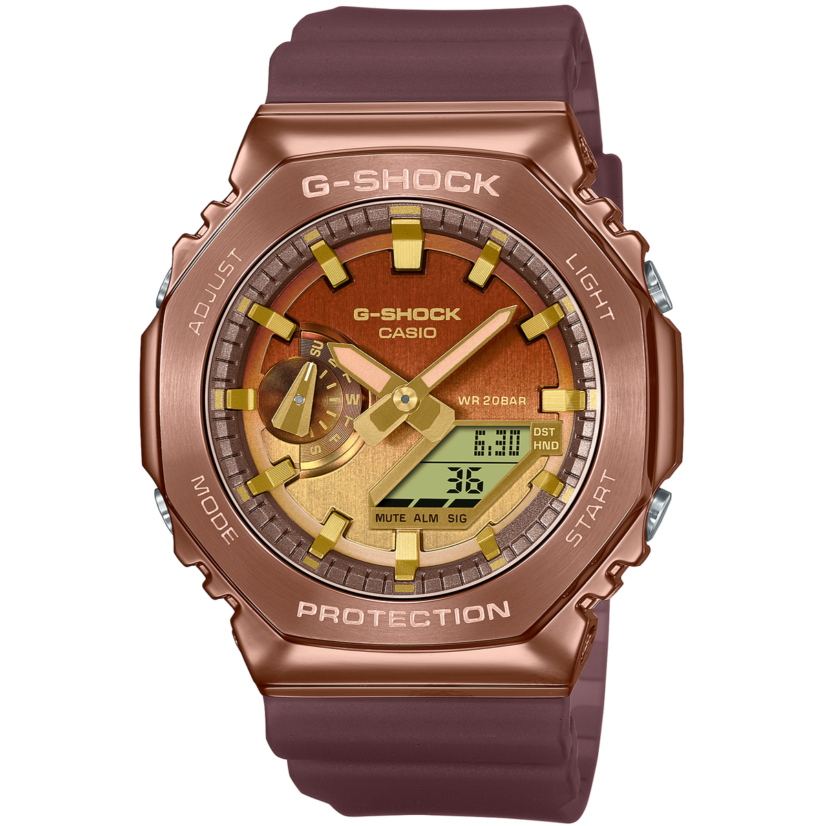 CASIO G-SHOCK GM-2100CL- 5AJF CLASSY OFF-ROAD Analog Digital Watch  