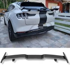 Carbon Fiber Rear Trunk Spoiler Wing Lip TRD Style For 21-24 Ford Mustang Mach-E