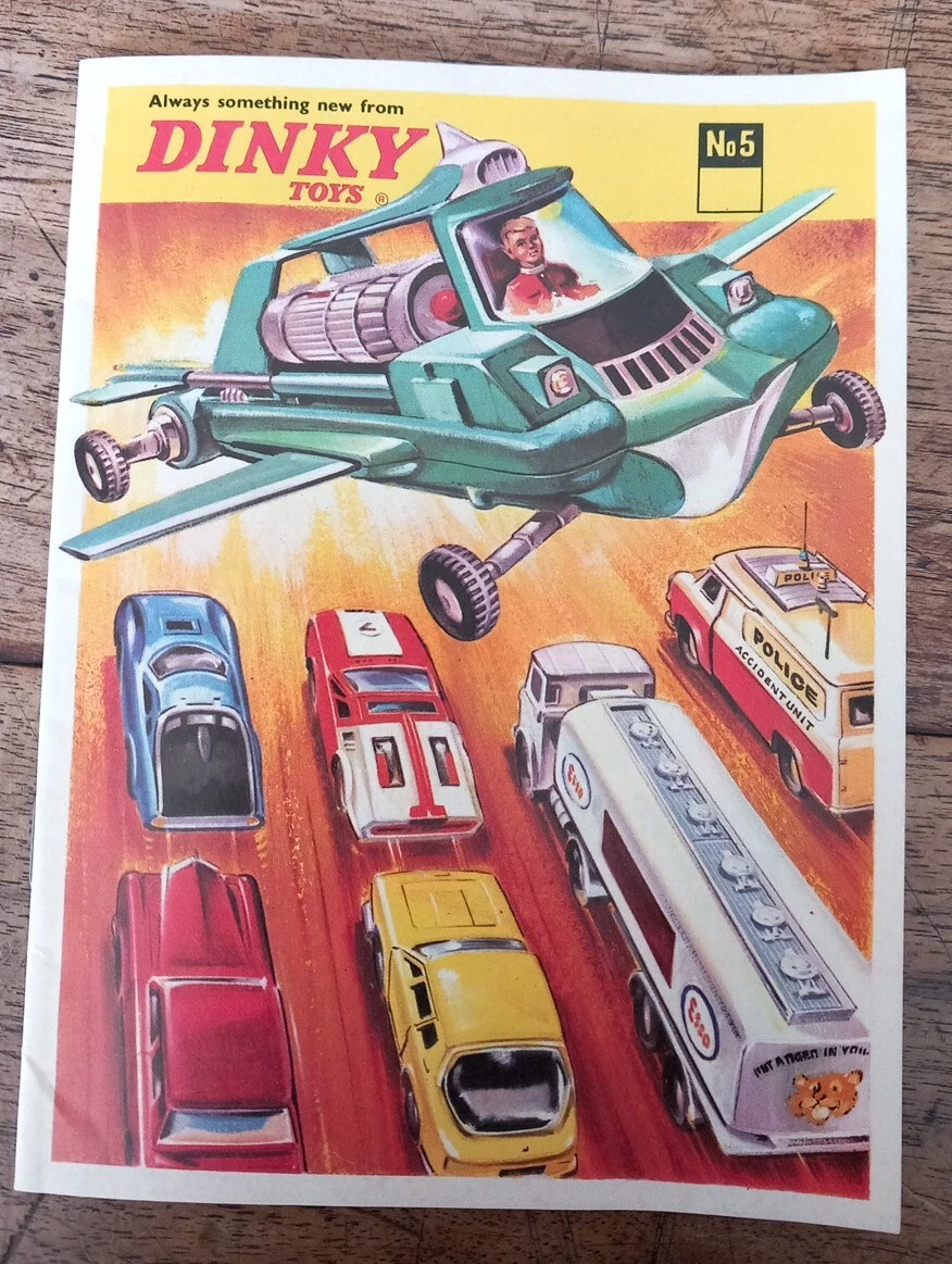 Lot De 10 Documents DINKY TOYS Originaux – Années 1950, Papier, échelle 1:43