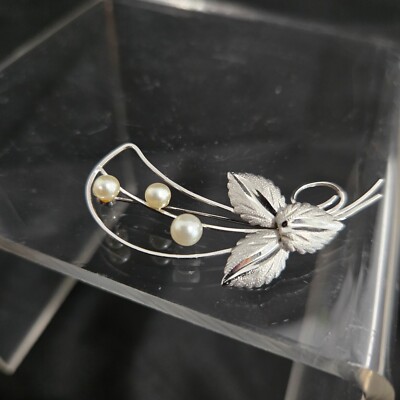 Bond Boyd Sterling Necklace Bond Boyd Sterling Silver Leaves And