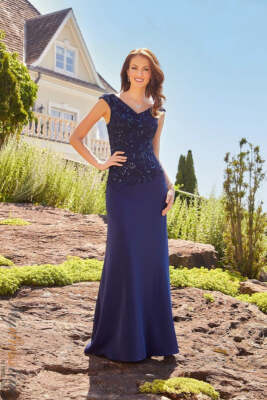 morilee bridesmaid dresses price Satin A-Line Bridesmaid Dress with Cuffed Neckline
