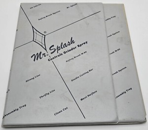 Morton Mr. Splash glass grinder spray guard