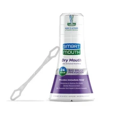 SmartMouth Dry Mouth Mouthwash & Tongue Cleaner, Bad Breath Relief
