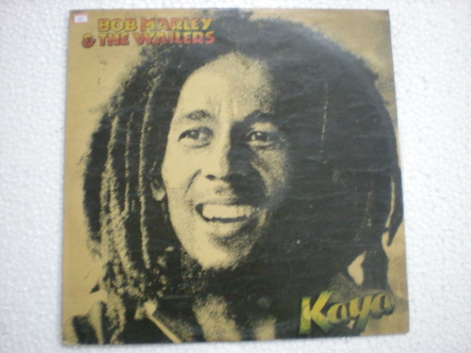 BOB MARLEY & THE WAILERS KAYA orig INDIA INDIAN LP vinyl pressing *mega rare*EX
