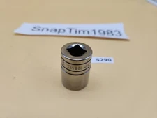 Snap-on Tools 1/2" Drive 6-Point SAE 13/16" Flank Drive  Shallow Socket  TW261