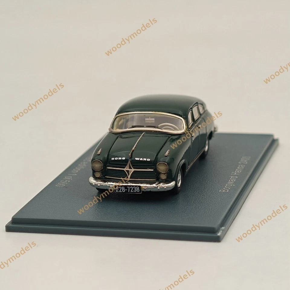 NEO SCALE MODELS 1/87 Borgward Hansa 2400 Green Resin Car Limited Collection - Image 4 of 4
